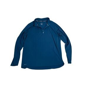Nike Dri-Fit Element Half Zip Running Pullover Blue Men’s XXL Long Sleeve